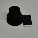 SATINIOR 12 Pcs Magician Black Top Hat Plastic top Hats with 12 Magician Wands Plastic Large Magic Party Favors for Kids Dress up Party Birthday Supplies