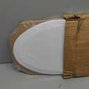 Bemis 1500EC 390 Lift-Off Wood Elongated Toilet Seat, Cotton White (Pack of 1)