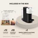 Nespresso Vertuo Next Coffee and Espresso Maker by De'Longhi, White
White coffee machine with slim, sustainable design. Brews 6 cup sizes, espresso to 18 oz., all topped with crema