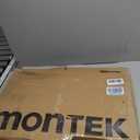 monTEK Ultra Slim TV Wall Mount for 43-90 Inch TVs | 1.1" Thin Low Profile Full Motion Bracket | Dual Swivel Articulating Arms with Tilt | Max VESA 600x400mm | Holds 132lbs | Fits 16"/18" Studs