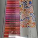 Grabie Dual Tip Water-Based Sketch Marker Set of 100, Fineliner & Brush Drawing Pens, Brush Marker Pens, 100 Colored Markers for Adult Coloring Books No Bleeding, Drawing, Sketching