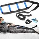 Bed Ladder Assist,Pull up Helper and Sit up Helper 4 Handle Grips,Bed Rail Assistance Devices Adjustable Length Bed Lift for Most Beds Mobility Aid for Elderly, Handicapped,Injured (160 INCHES)