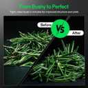 VIVOSUN 13 inch Bud Leaf Bowl Trimmer- Clear Visibility Dome, Sharp Stainless Steel Blades for Spin Cut & Solid Metal Gear Box, Hand Pruner Included (Upgraded Version)