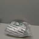 FRESHMINT Chunky Ombre Chenille Bathroom Rug 20"x32", Water Absorbent Soft Bath Rugs for Bathroom Floor, Thick Non Slip Cute Bath Mat Washable Quick Dry Shower Mats, Gray and White