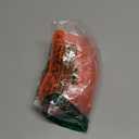 GEMBERA Women's Long Sleeve Crop Tops Scoop Neck Fitted Basic Workout Tee (Medium, Orange)