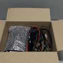 Nilight 2PCS 6.5 Inch 120W LED Light Bar Amber White Strobe 6 Modes Memory Function Off-Road Truck Car ATV SUV Cabin Boat with 16AWG Wiring Harness Kit-2 Lead