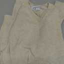 Amazon Essentials Men's V-Neck Pullover Sweater (Oatmeal Heather)