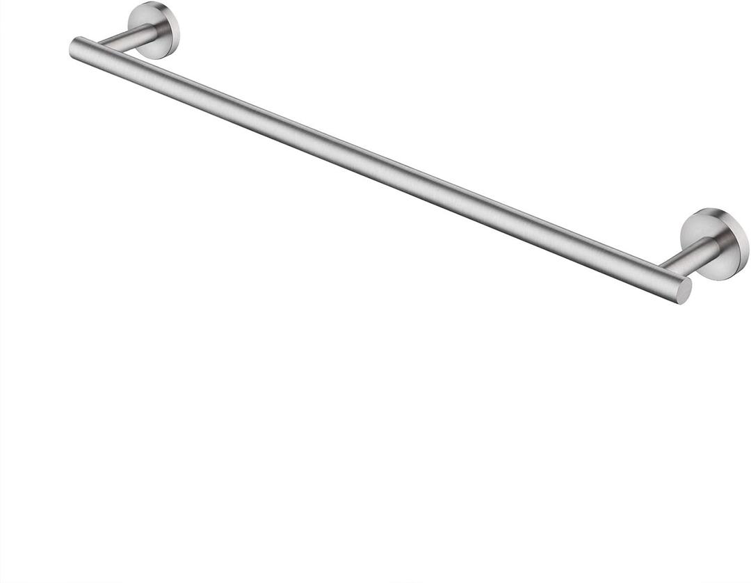 KES 21.3 Inches Towel Bar for Bathroom Kitchen Hand Towel Holder Dish Cloths Hanger SUS304 Stainless Steel RUSTPROOF Wall Mount Brushed Steel, Total Length 23.6 Inch, A2000S60-2