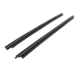 Black Rubber Front Outer Window Sweep Pair Set of 2 Replacement for Silverado 1500 1999-2006 Tahoe 2000-2006 Escalade 2002-2006 KG2089