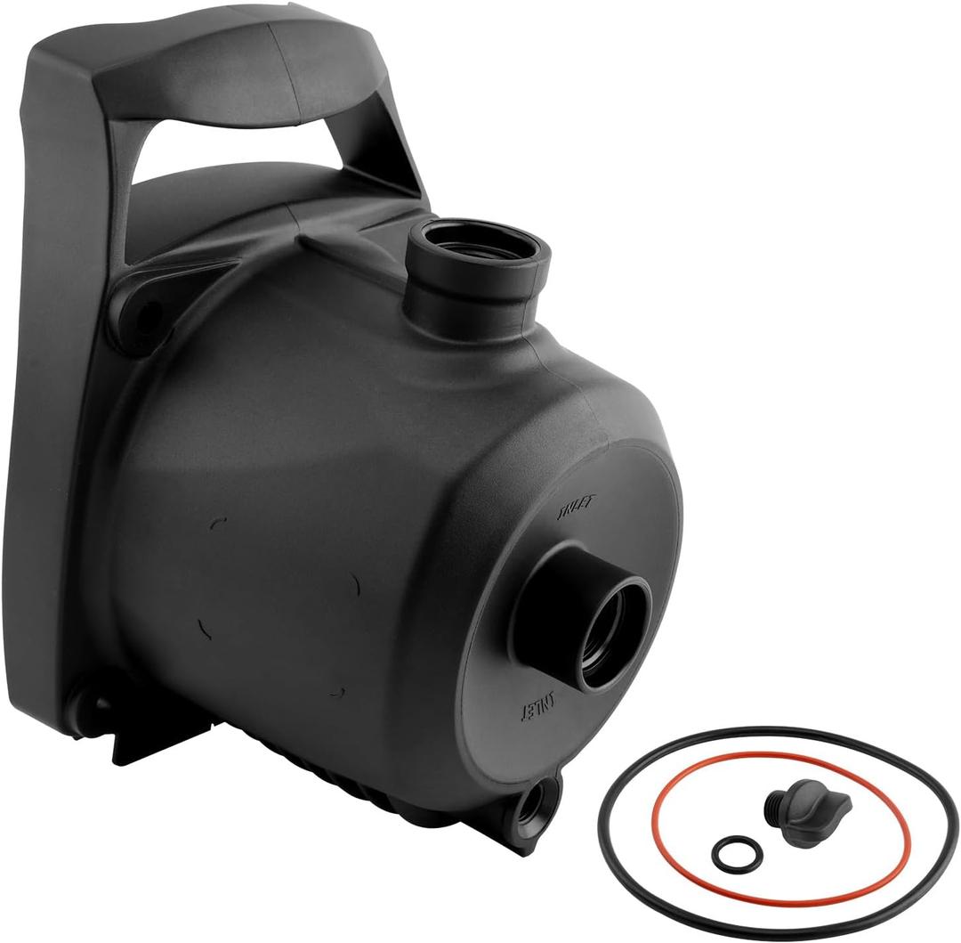 New Redesigned Pool Booster Pump Body, Compatible With Polaris PB4SQ Zodiac, Upgraded Cover Housing Part, Replaces#: R0723100 Reinforced on Bottom and Top Areas Stop Leaking Black New Redesigned Pool Booster Pump Body, Compatible With Polaris PB4SQ Zodiac, Upgraded Cover Housing Part, Replaces#: R0723100 Reinforced on Bottom and Top Areas Stop Leaking Black