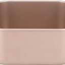 Square Cake Pan, Nonstick Deep Baking Sheet Square Baking Pan Stackable Thickened Carbon Steel Baking Sheet Dishwasher Safe For Brownie Cake Bread (Large)