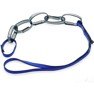 NewDoar Daisy Loop Chain for Climbing,22KN(4950lb) Nylon Webbing Sling 0.7in(17mm) Safe Chain,CE Certified for Outdoor Activities,Personal Anchor Tether System,Aid Climbing
