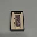 Torch Lighter, 4 Jet Flame Lighter Refillable Butane Windproof Lighter Gift for Men Women (Mahogany, Without Gas)