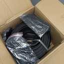 Sasylvia 5'' x 50' Landscape Edging Kit Plastic Garden Edging Border Include 45 Anchoring Spikes for Lawn Garden Grass Yard Home School, Black