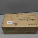 8 Packs 6 Inch LED Low Profile Recessed & Surface Mount Disk Light, Round, 15W, 900 Lumens, 5000K Daylight White, CRI80, Driverless Design, Dimmable, ETL Listed, White