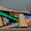 Step2 Tropical Rainforest Kids Water Tables, Outdoor Toddler Activity Table, Ages 1.5+ Years Old, 13 Piece Water Toy Accessories, Blue & Green