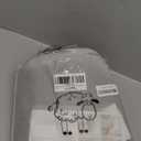 Round Fur Sheepskin Chair Cover Seat Cushion Pad Super Soft Area Rugs for Living Bedroom Sofa(Mocha,Round 16.5" (Pack of 1))