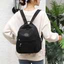 go-done MUKAITE 11L Mini fashion Backpack,Small Nylon Ladies backpacks,Women shopping Backpack(Small size) (Blk)
