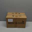 Battery Operated Wall Sconce: Peel and Stick Adhesives Stick On Non Drill Wall Light, Rechargeable Wireless Wall Lamp with Battery Corn Bulb for Bedroom Wall Decor (Gold,20inch)