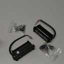 SKYWORLD 2 X 4 inch 15W Single Row LED Light Bar Low Profile Ultra Thin Slim Mini Spot Off Road Driving Lights Led Fog Lights Boat Lighting ATV SUV UTV Truck