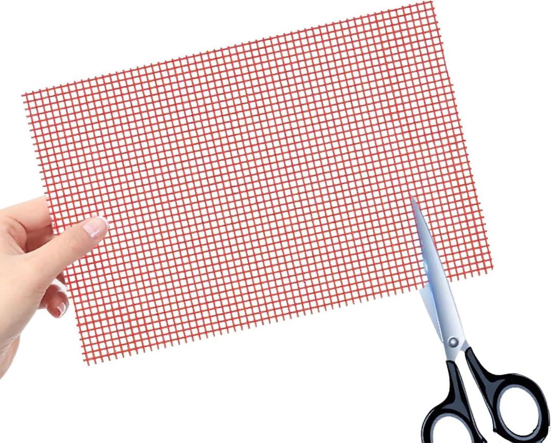 [2-Pack] Universal Cut to Fit Screen Protector with Grid Lines (300x202mm) DIY Trimmable HD Clear PET Film Protection, Anti-Scratch Screen Protective for Laptop, Tablet, Car GPS, Camera