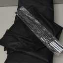 DOKEHOM 29-Inches Enlarged Slim Laundry Basket with Removable Wash Bag on Wheels, Collapsible Rolling Laundry Hamper, Foldable Narrow Corner Clothes Storage Bins (Black)