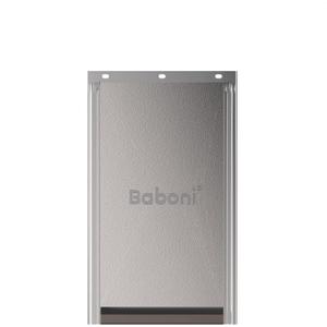 Baboni Replacement Flap for Dog and Cat Doors Including Screws, Small(5 1/8 in x 8 7/8 in) (Brown Magnetic Strip(only for Baboni Metal Dog Door))