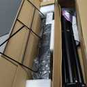 Electric Patio Heater 1500W Outdoor Portable Heaters for patio RealSmart Infrared Outdoor/Indoor Space Heater 3 Heat Modes Wall Mounted Tripod Heater IP65 TUV Certification for Garage Greenhouse