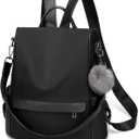 CHERUTY Women Backpack Purse Nylon Anti-theft Fashion Casual Lightweight Travel Shoulder Bag