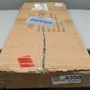 OIAHOMY Storage Basket with Lid, 17.2 Gallon (65L) Blanket Basket with Removable Separated Liner Bag, Paper Rope Hamper with Handle, Foldable, Shelf Basket for Living Room, Brown