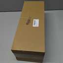 Thyle 5 Pcs Christmas Cone Tree Centerpieces, Glitter Christmas Cone Tree Table Decorations Mantel Tray Tabletop Centerpiece Crafts for Xmas Party Winter Wedding Home Decor, 4 Sizes(White, Grey)