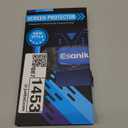 Esanik 2+2 Pack for iPhone 17 Pro Max Matte Glass Screen Protector Auto-alignment Anti-Glare & Anti-Fingerprint,Anti-Reflection,Bubble Free, Smooth as Silk, 9H Glass Screen Cover