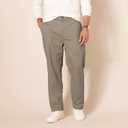 Amazon Essentials Men's Classic-Fit Wrinkle-Resistant Flat-Front Chino Pant (Available in Big & Tall) (Beige)
