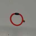 Kokoneko Honpo Cat Collar, Safety Safety with Bell, Japanese Pattern, Lightweight, Adjustable, Made in Japan, Handmade (Taiyaki, Red)