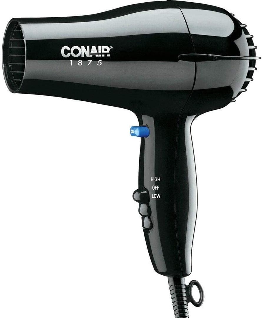 Hairdryer, Handheld, Black, 1875 Watts
