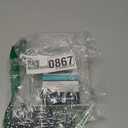 Titanker Shower Curtain Hooks Rings, Rust-Resistant Metal Double Glide Shower Hooks for Bathroom Shower Rods Curtains, Set of 12 Hooks - Chrome