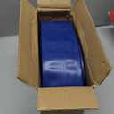 PVC Drain HOSE 2"*100ft, Pool Backwash Hose, Heavy Duty Reinforced Blue PVC Lay Flat Water, For Swimming Drain Pools and Clean Filters, with 2 Clamp