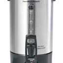 Hamilton Beach 45 Cup Coffee Urn and Hot Beverage Dispenser, Silver (40519)