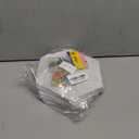 Vuzvuv 6 Pcs Hexagon Bulletin Board with 50 Pushpins & Sticky Note Adhesive Cork Board for WallFelt Pin Board for SchoolOffice DecorWhite