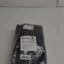Royal Shade 4' x 12' Black Fence Privacy Screen Windscreen Cover Netting Mesh Fabric Cloth - Cable Zip Ties Included (We Make Custom Size)