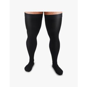 Zhanmai Thigh High Compression Socks for Men 20-30 Mmhg Compression Stockings Thigh High Socks Swelling