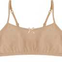 Popular Cotton Girls Training Bra - Cami Crop for Girls w Adjustable Straps. Pack 5 PK Neu 10/ 12