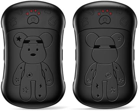 Rechargeable Hand Warmers 2 Pack, WXX 2 in 1 Electric Hand Warmer, 6000mAh Portable Pocket Warmers Dual-Sided Safe Heating, Electronic Winter Gifts for Men Women Kids, Golf, Outdoors