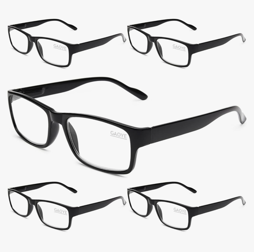 Gaoye Reading Glasses Men/Women, Eyeglasses, Blue Light Readers for Men/Women, Computer Eye Glasses, Cheaters, +1.75 Gaoye Reading Glasses Men/Women, Eyeglasses, Blue Light Readers for Men/Women, Computer Eye Glasses, Cheaters, +1.75