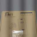 3-in-1 Charging Station Magnetic Wireless Charger Dock Compatible with QC3 15W Fast Charge for Apple iPhone 16/15/14/13/12 Series iWatch Ultra 2/S10/S9/S8/SE AirPods Pro 2/3/4 (Black)