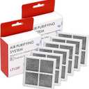 LT120F Refrigerator Air Filter Replacement for LG LT120F Kenmore Elite 46-9918 469918 9918 Replaces ADQ73214402 ADQ73214403 ADQ73214404-6 Pack