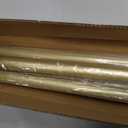 Tension Curtain Rod 41-126 Inch(4-10Ft),1.26'' Diameter,Long Heavy Duty Adjustable No Drill Shower Curtain Rod for Windows, Balcony, Room Divider Gold