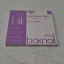 Clear Acrylic French Nail Tip BTArtbox 500pcs Half Cover Fake/False Nail with Case for Dip Powder Nail Salons and DIY Nail Art, 10 Sizes