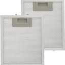 2 Pack W10915369 Range Hood Filter Replacement 5 Layer Aluminum Mesh Hood Grease Filter Fit for Whirlp Kitchen Exhaust Fan Jenn Air Kitchen Aid