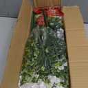 Artificial Fake Plants Flowers for Outdoor Spring Decoration, 16 Bundles Faux Silk Colorful Daisy UV Resistant Realistic for Outside Porch Patio Home Yard Garden Planters Pots Window Box(Mix)